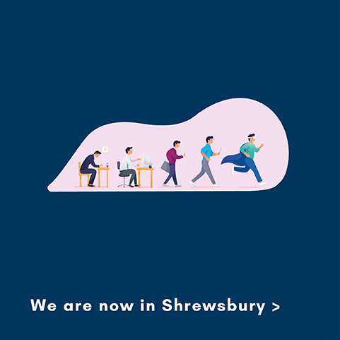 We are now in Shrewsbury