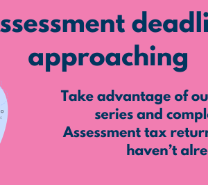 Self-Assessment deadline fast approaching: If you haven’t completed your tax return now please do so