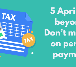 What about your pension payments?