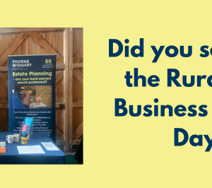 Did you see us at the Rural Hub Advice Day?