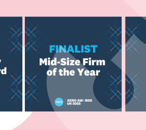 We are shortlisted for triple success at the 2025 Xero UK Awards